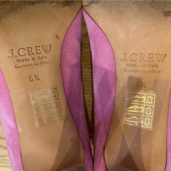 J. Crew Light Pink Pointy Toe Heel Pump Size 6.5 - Picture 8 of 8